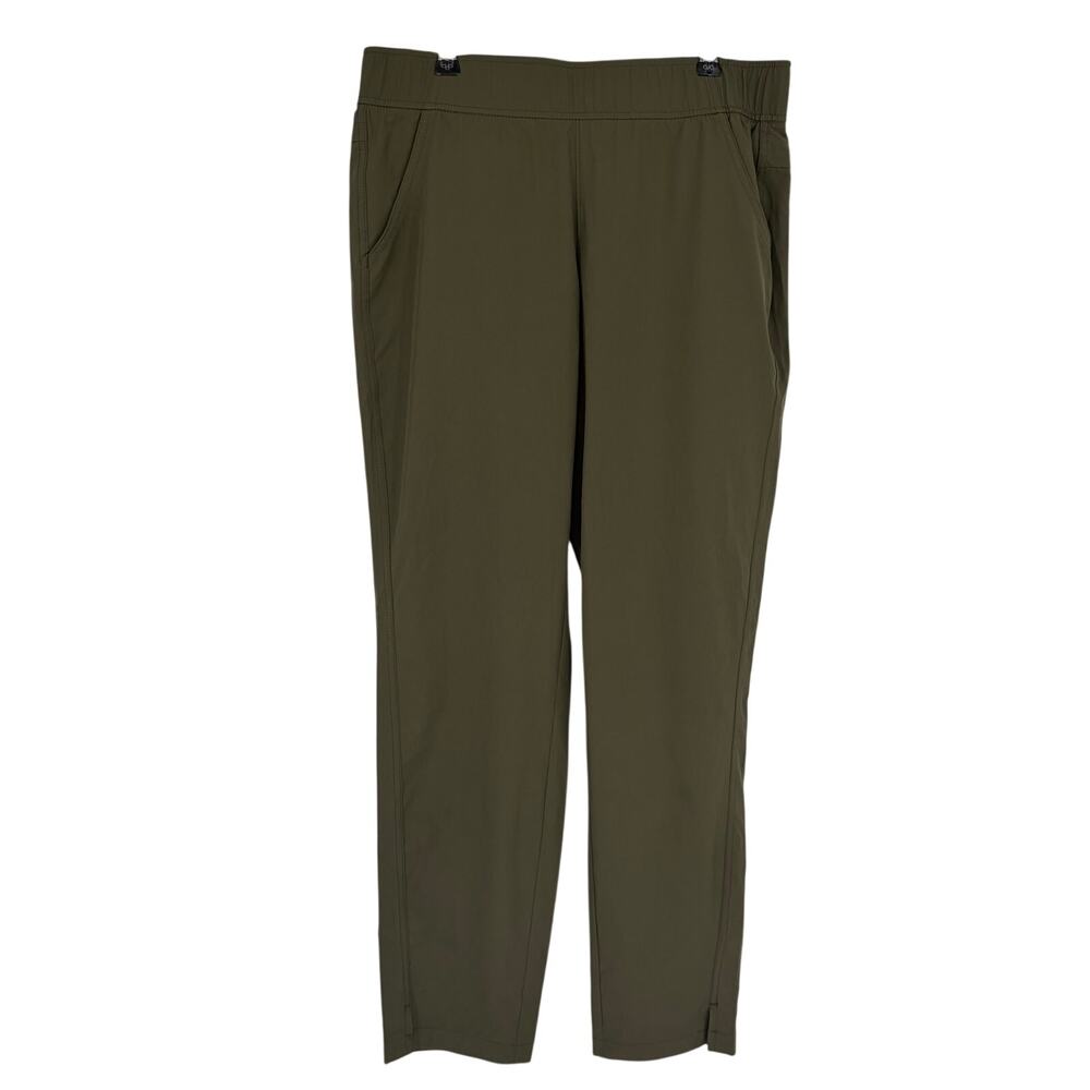 Eddie Bauer Women's Green Polyester Blend Track Pants Joggers Size Small